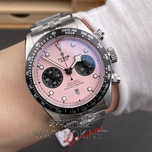 周杰伦都爱的配色！ZF碧湾计时粉面款详细拆解评测