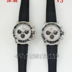 VS厂劳力士水泥灰胶迪126519LN真假对比（深度测评告诉你）
