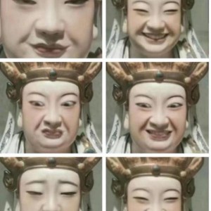 博物馆网红“无语菩萨”火出圈！表情包受欢迎/2023年/10月/5日