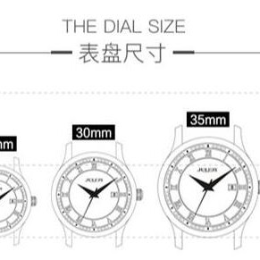 手表表盘大小如何测量（表盘的尺寸怎样测量的）
