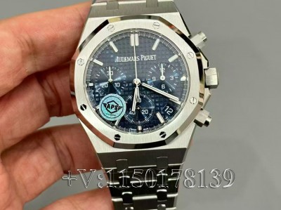 APS厂爱彼26240蓝钢款上手体验，厚度、机芯、盘面对比解析