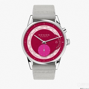 Nomos Zürich World Time Sambal腕表Revolution特别限量版，售价44600元