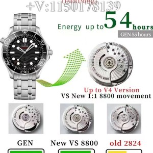 VS厂欧米茄海马300V4版本值不值的入手？比旧版升级哪些地方？