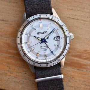 新品速递：精工推出Presage Style60’s GMT SSK015J1腕表