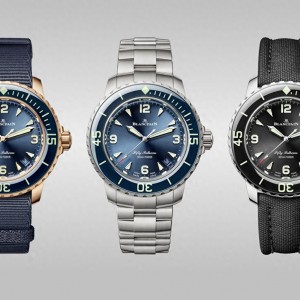 宝珀Blancpain 38毫米五十噚腕表：小尺寸的霸气深潜