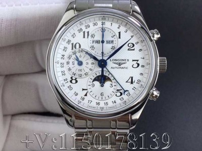 GS厂浪琴八针月相综合测评：从外观到机芯，到底值不值得入？