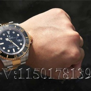 VR厂劳力士包金鬼王海使M126603，真正做到永不褪色