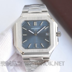 BBF厂百达翡丽7128方形鹦鹉螺，330一体机芯细节全解析