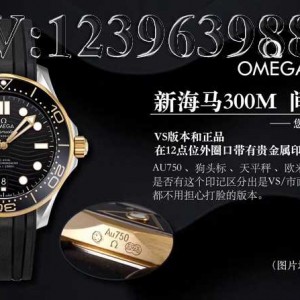 VS厂欧米茄海马300间金款，为何称得上最好版本？