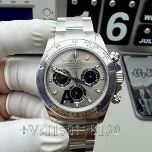 VS厂劳力士水泥灰钢迪vs正品白金，差距到底有多大？