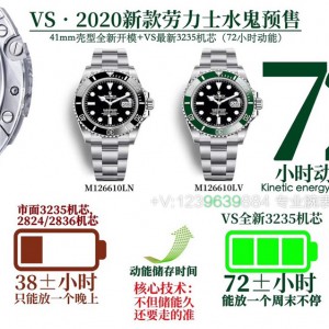 VS厂劳力士绿水鬼新款41mm,质量值不值得入手？