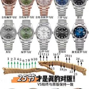 VS厂星期日志烟熏绿渐变盘DD腕表专业解析质量好坏？