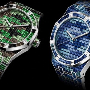 爱彼推出全新Camouflage Gemset迷彩宝石腕表