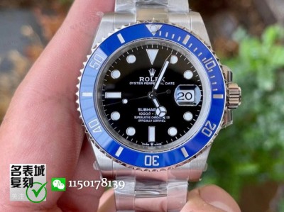 CLEAN厂劳力士白金蓝水鬼41mm实拍测评（质量评价、用户口碑比较