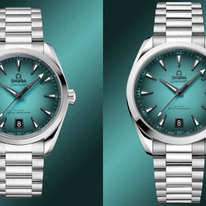 欧米茄海马系列Aqua Terra 150米渐变绿松石色值不值入手？