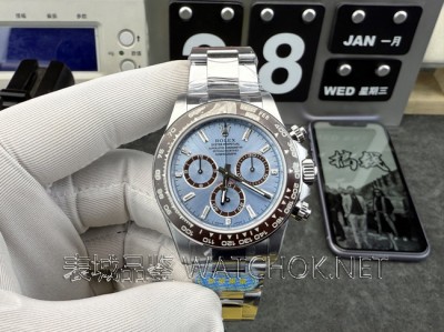 CBD厂冰蓝迪通拿深度评测：丹东4131机芯+210g配重，天花板再进化！