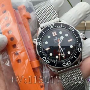 VS厂新品海马300无暇赴死橙针钢壳做工细节，深度测评