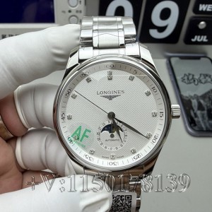 AF厂浪琴月相名匠评测：性价比超越APS？实测揭秘