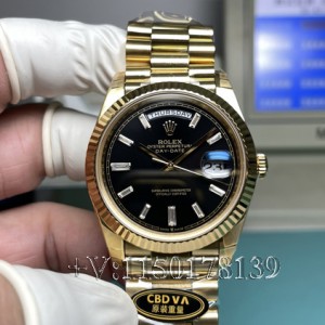 CBD劳力士黑冰糖V9升级评测：218克配重+18K金工艺细节全解析
