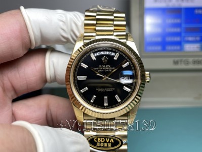 CBD劳力士黑冰糖V9升级评测：218克配重+18K金工艺细节全解析