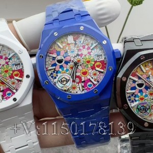 新款APS厂爱彼15500太阳花盘面详解：陶瓷壳优缺点全曝光