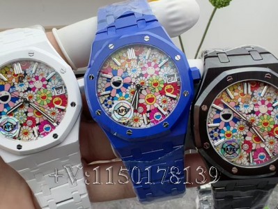 新款APS厂爱彼15500太阳花盘面详解：陶瓷壳优缺点全曝光