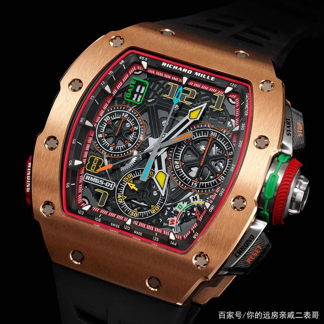金球奖本泽马佩戴350万的理查德米勒RM 65-01手表-第2张图片