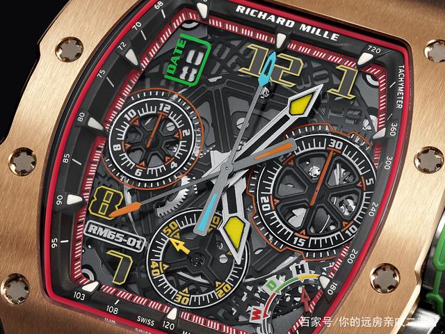 金球奖本泽马佩戴350万的理查德米勒RM 65-01手表-第5张图片