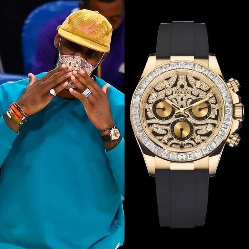 NBA历史得分王勒布朗詹姆斯，日常戴什么手表？-第7张图片