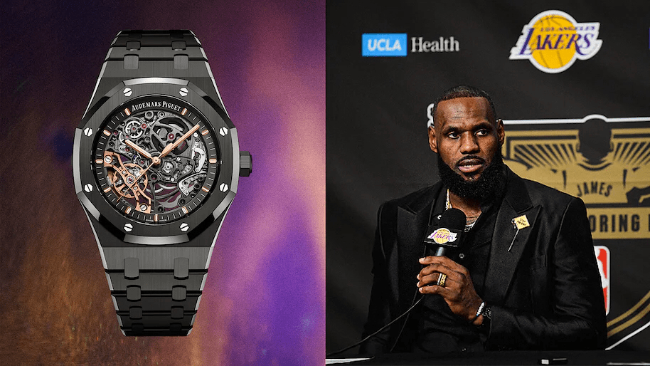 NBA历史得分王勒布朗詹姆斯，日常戴什么手表？-第18张图片