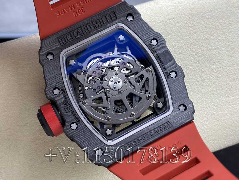 BBR厂理查德米尔RM 35-02重量仅50克，多图对比原版-第7张图片
