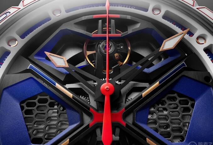 罗杰杜彼与兰博基尼推出Excalibur Spider Huracán Monobalancier腕表-第2张图片