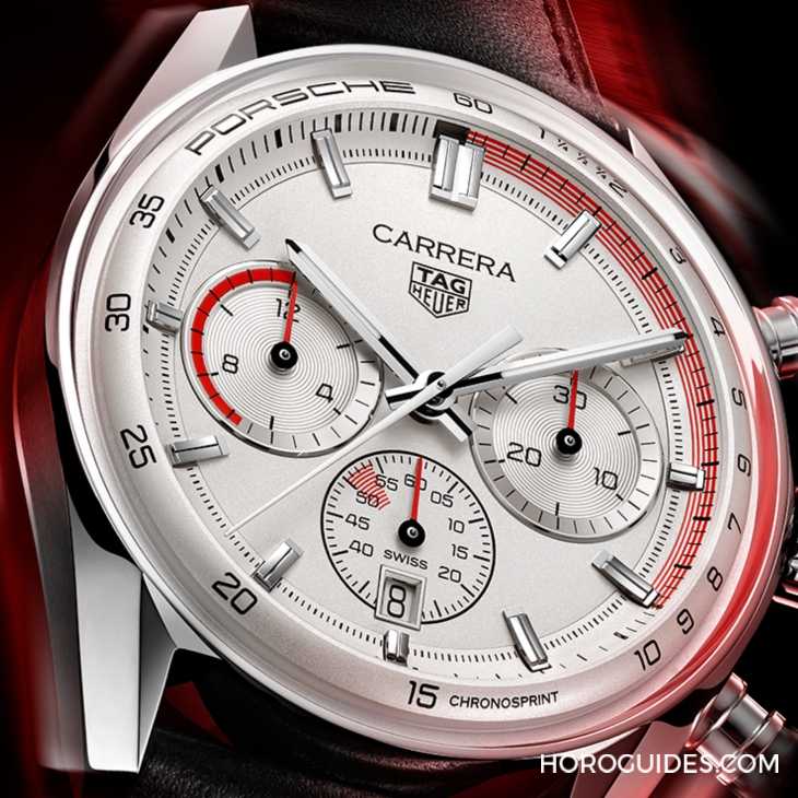 豪雅与保时捷联名推出Carrera Chronosprint x Porsche-第6张图片