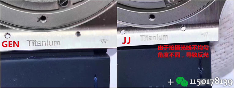 多图测评：JJ厂宇舶经典融合系列 与正品真假对比-第5张图片