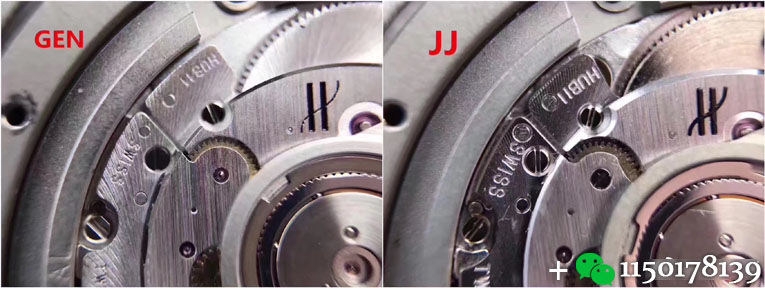 多图测评：JJ厂宇舶经典融合系列 与正品真假对比-第11张图片