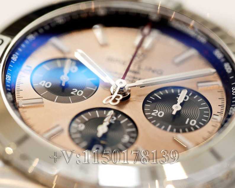 GF厂百年灵计时B01计时辊珠钢带，对比原版质量如何？-第5张图片
