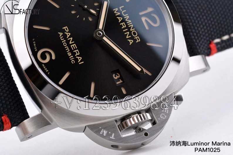 新手如何辨别VS厂沛纳海1025复刻表做工品质？-第7张图片
