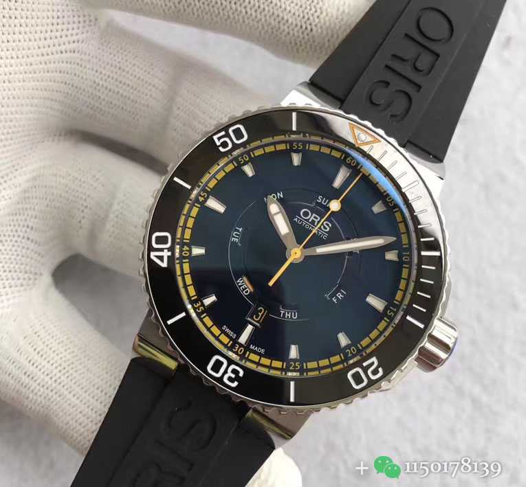 ORIS 豪利时潜水AQUIS复刻表 品鉴-第4张图片