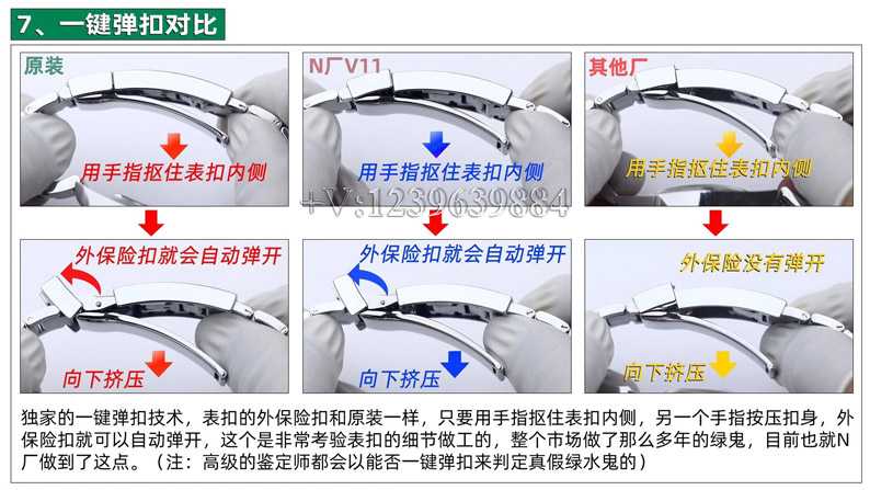 拒绝被坑！N厂V11版劳力士绿水鬼内幕槽点您应该知道！-第5张图片