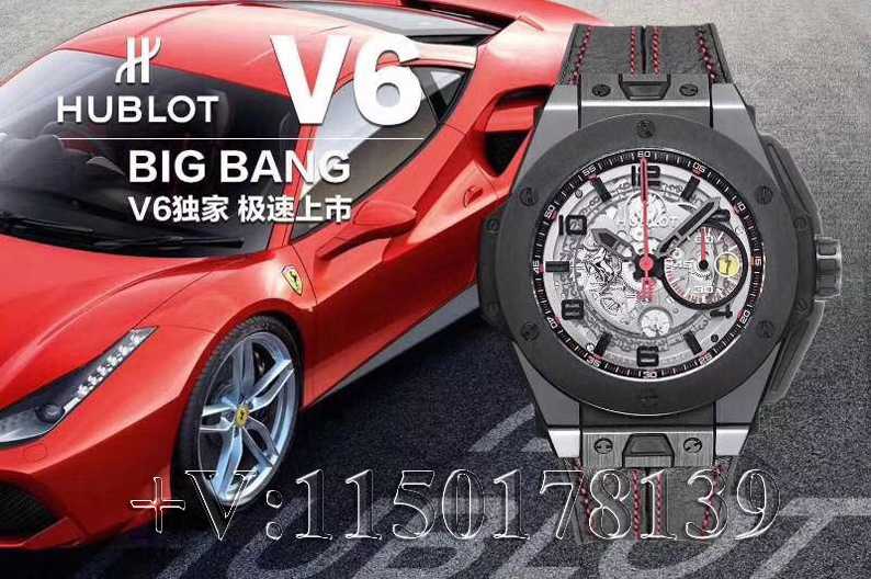 V6厂宇舶大爆炸法拉利F4系列碳纤维,做工品质如何？-第3张图片