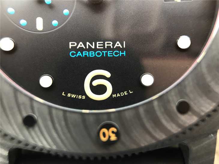 VS厂沛纳海PAM00616升级V2版碳纤维-第6张图片