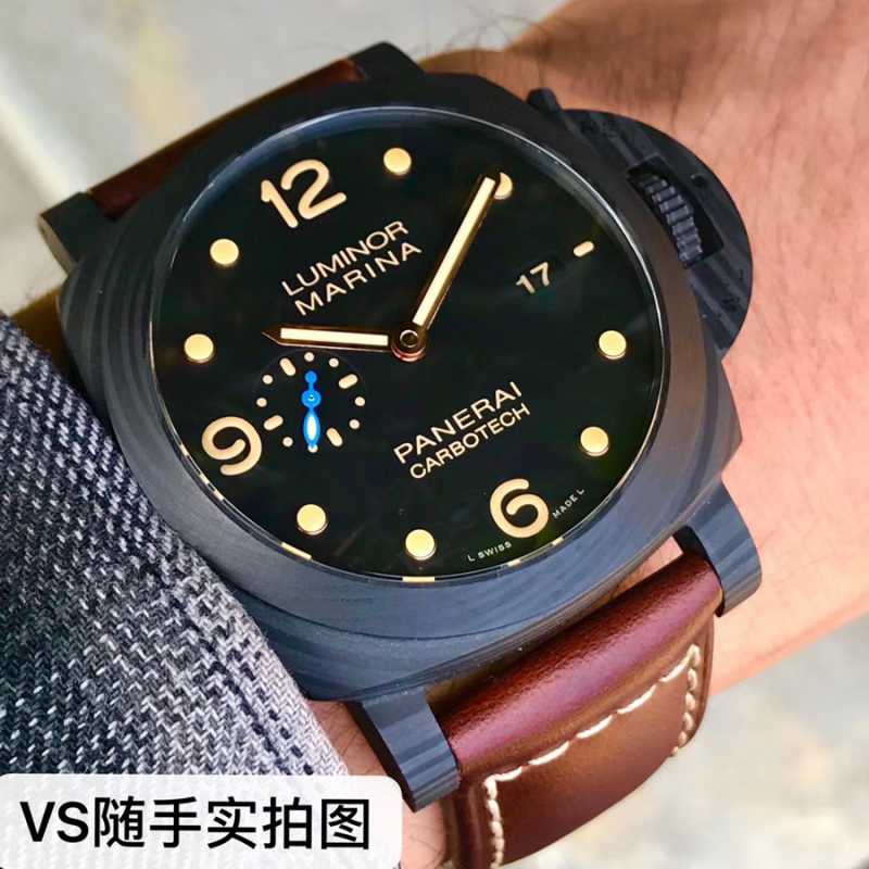 VS厂沛纳海PAM00661碳纤维47mm 咨询+V：1150178139-第3张图片