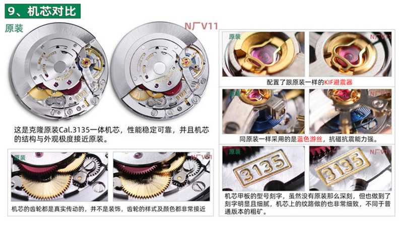 N厂V11劳力士绿水鬼-N厂绿水鬼如何辨别真假？-第7张图片