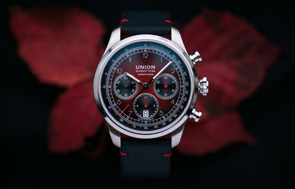 Union Glashutte宇联表贝利士系列计时竞速红,完美呈现！-第1张图片