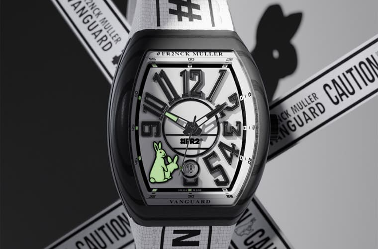 法穆兰和日本东京潮牌#FR2合作推出潮流劲兔腕表-第1张图片