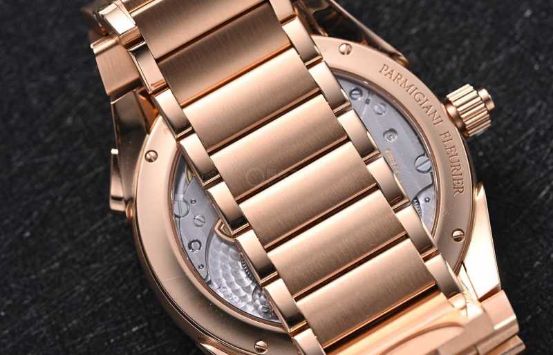 公价51万，帕玛强尼Tonda PF追针GMT腕表-第7张图片
