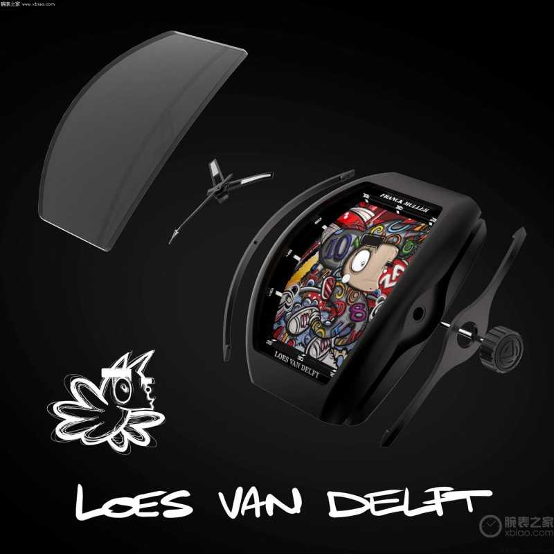 法穆兰Vanguard Color Dreams Loes Van Delft限量版腕表-第4张图片