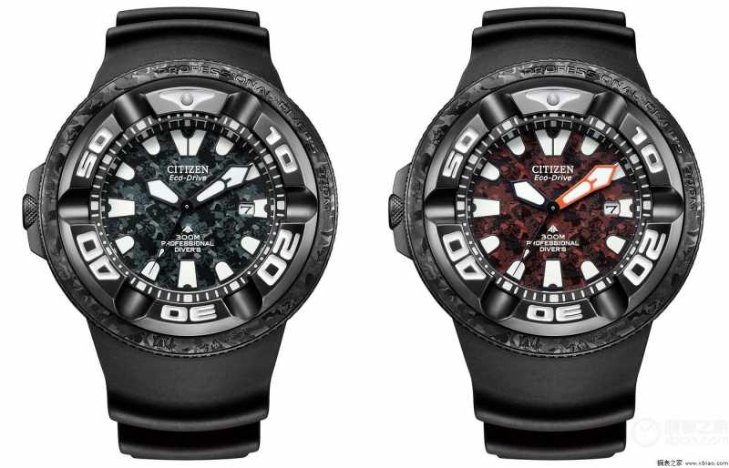 西铁城推出两款 Eco-DriveDiverProfessionalDiver 300m哥斯拉合作腕表-第2张图片