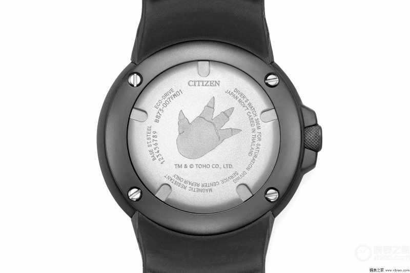 西铁城推出两款 Eco-DriveDiverProfessionalDiver 300m哥斯拉合作腕表-第3张图片