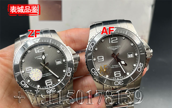 AF厂和ZF厂浪琴康卡斯拆解对比差距（鉴别技巧以及购买建议）-第1张图片